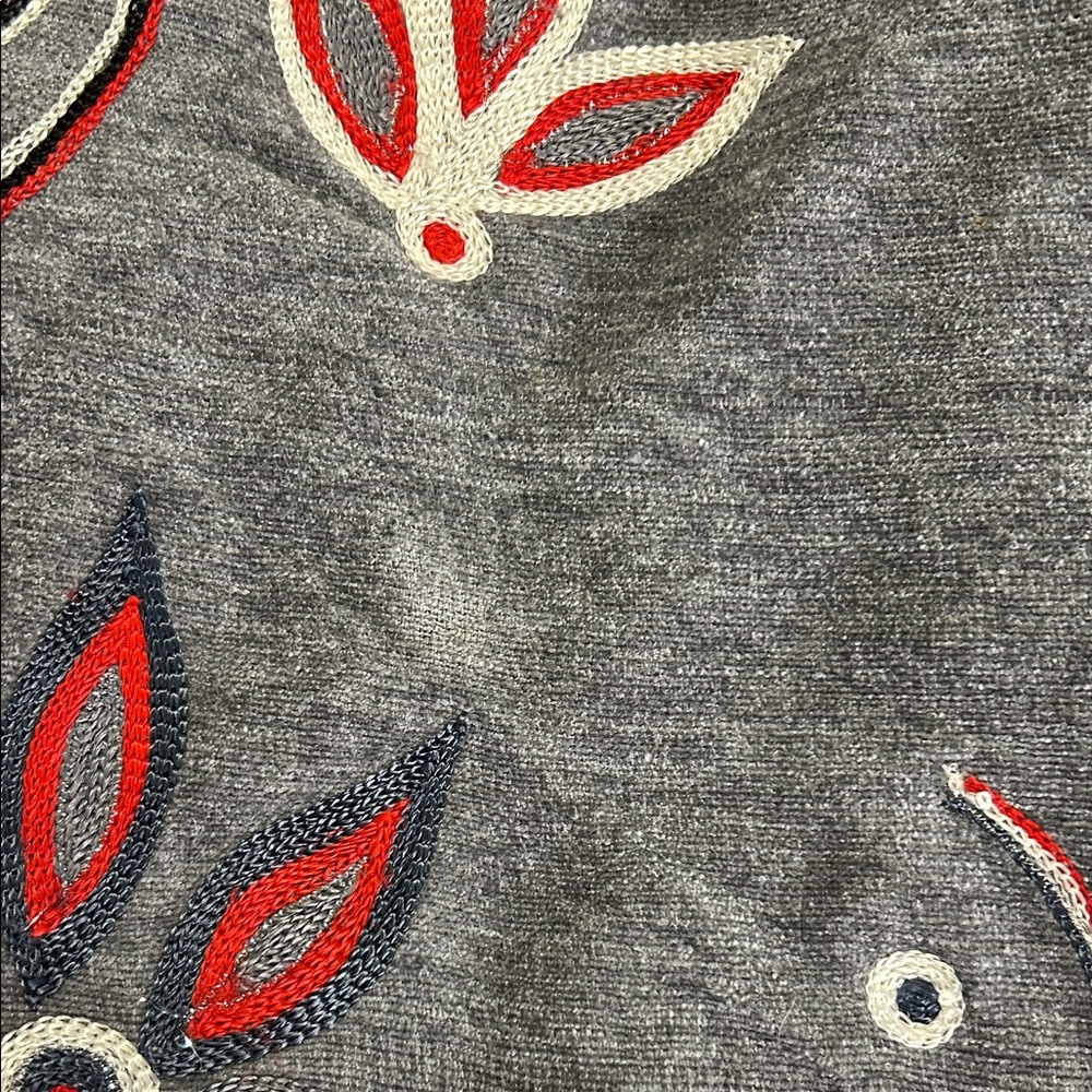 Indigo Moon Colorful Patchwork Style Button-Up Ja… - image 4